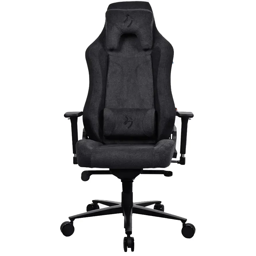 Игровое кресло Arozzi Vernazza Soft Fabric Pure Black — изображение 2