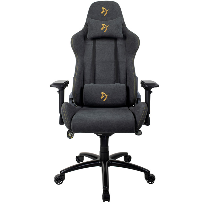 Игровое кресло Arozzi Verona Signature Soft Fabric Gold — изображение 2