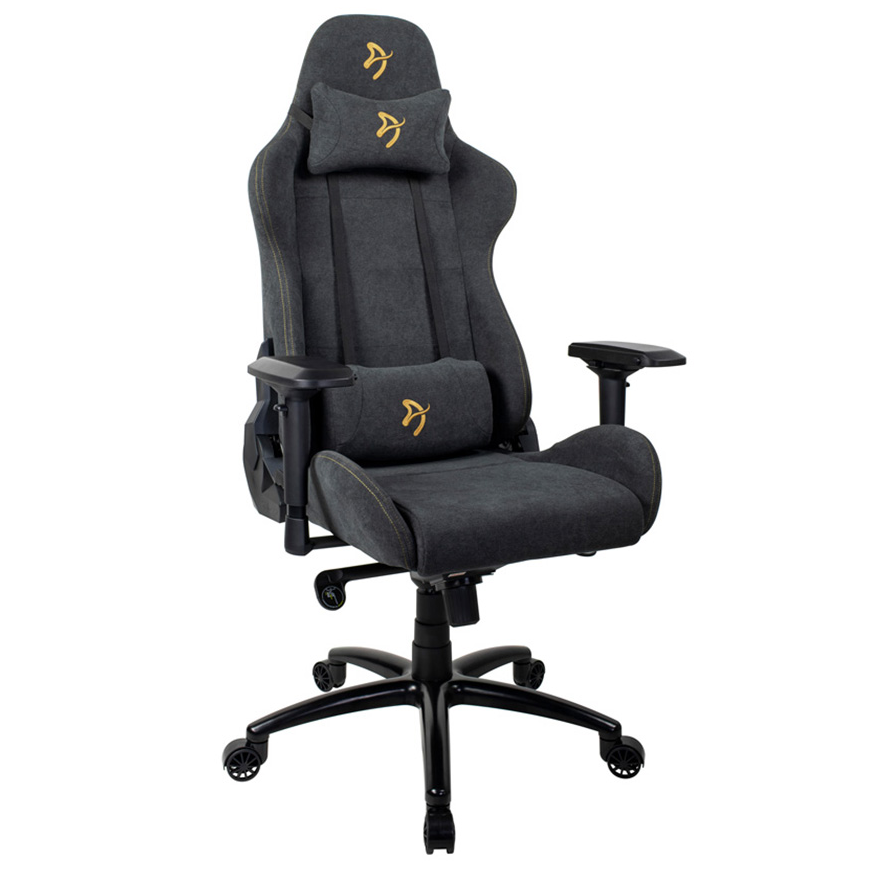 Игровое кресло Arozzi Verona Signature Soft Fabric Gold — изображение 3