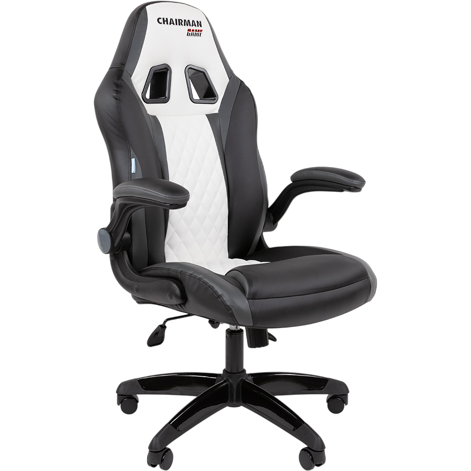 Игровое кресло Chairman Game 15 Black/Grey/White (00-07197731)