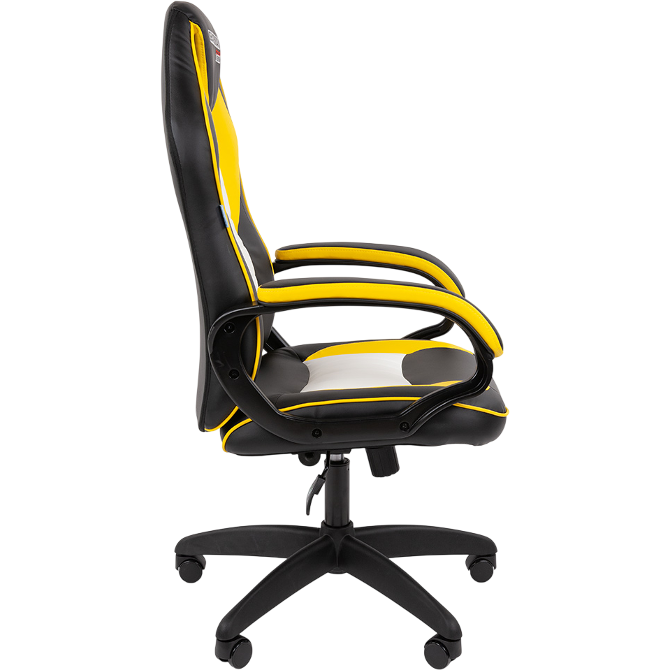Игровое кресло Chairman Game 16 Black/Yellow/White (00-07197802) — изображение 3