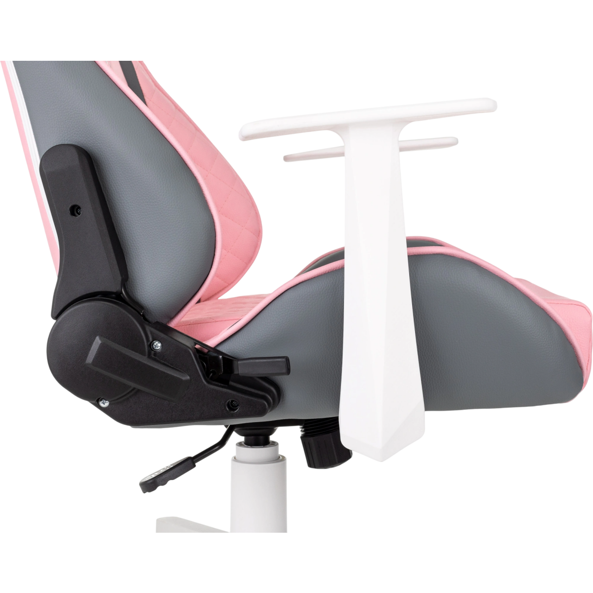 Игровое кресло Бюрократ Knight Catzy Grey/Pink — изображение 4