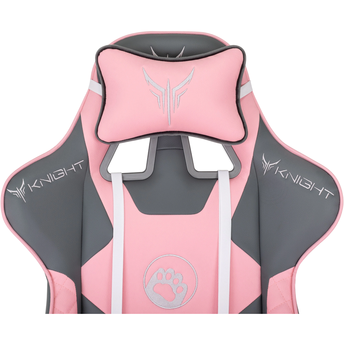 Игровое кресло Бюрократ Knight Catzy Grey/Pink — изображение 5