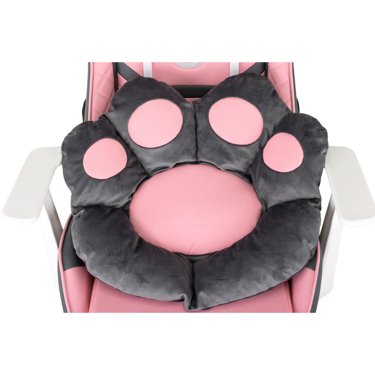 Игровое кресло Бюрократ Knight Catzy Grey/Pink — изображение 7