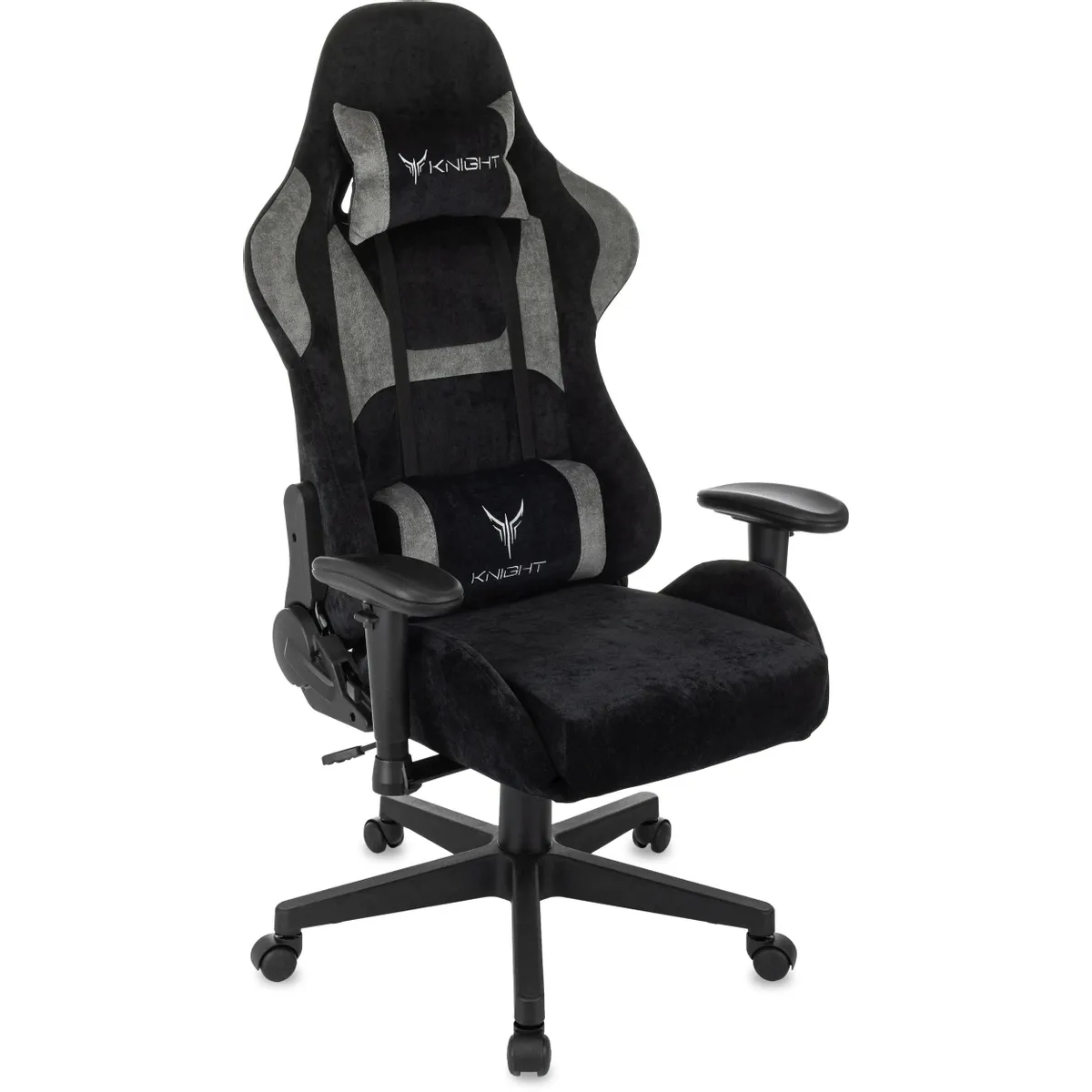 Игровое кресло Бюрократ Knight Flame Black/Grey