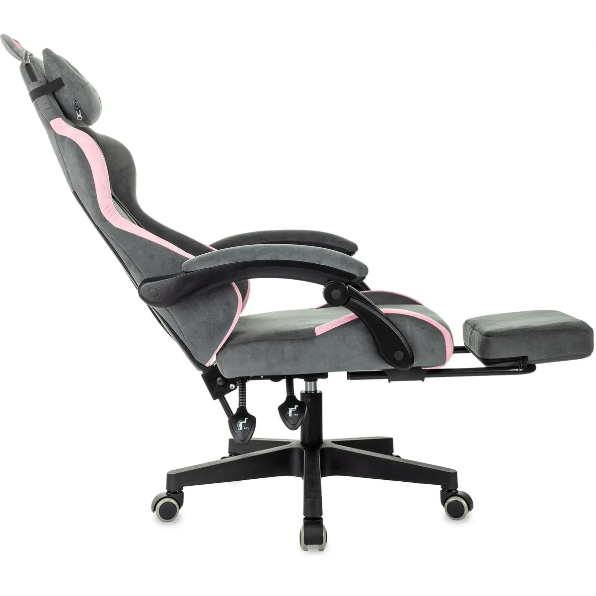 Игровое кресло Бюрократ Knight Kitty/F Grey/Pink — изображение 4