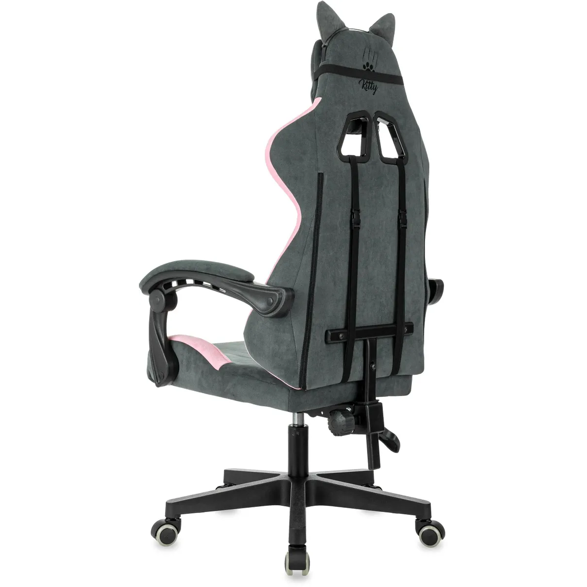 Игровое кресло Бюрократ Knight Kitty Grey/Pink — изображение 2