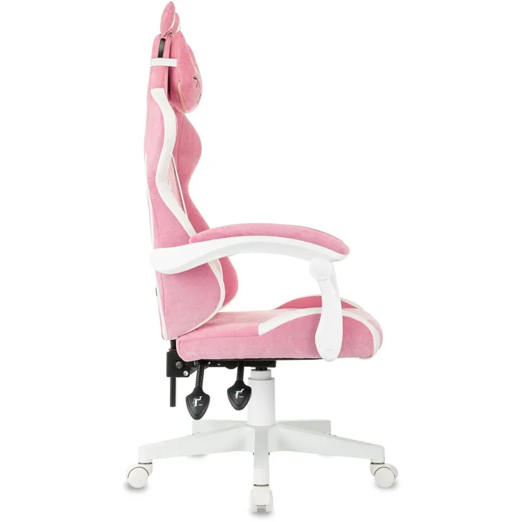 Игровое кресло Бюрократ Knight Kitty Pink/White — изображение 2