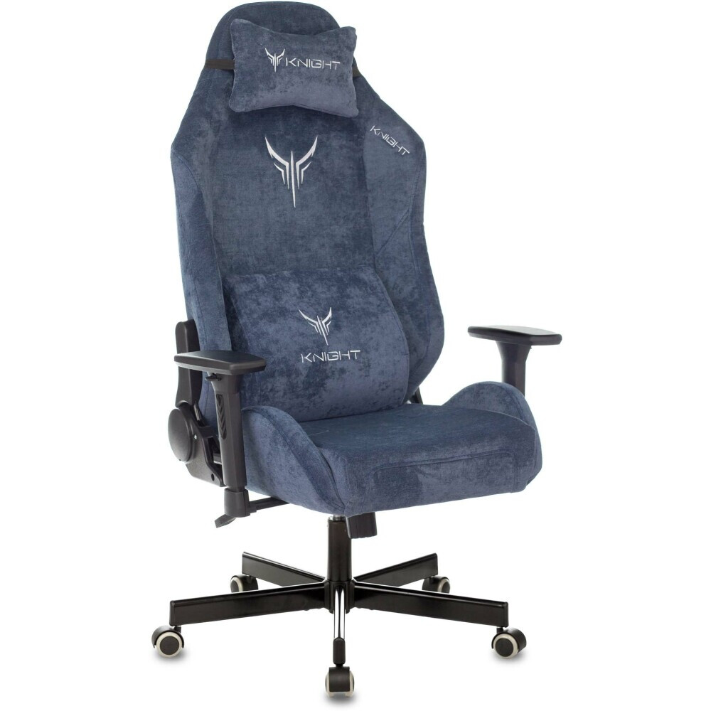 Игровое кресло Бюрократ Knight N1 Fabric Blue