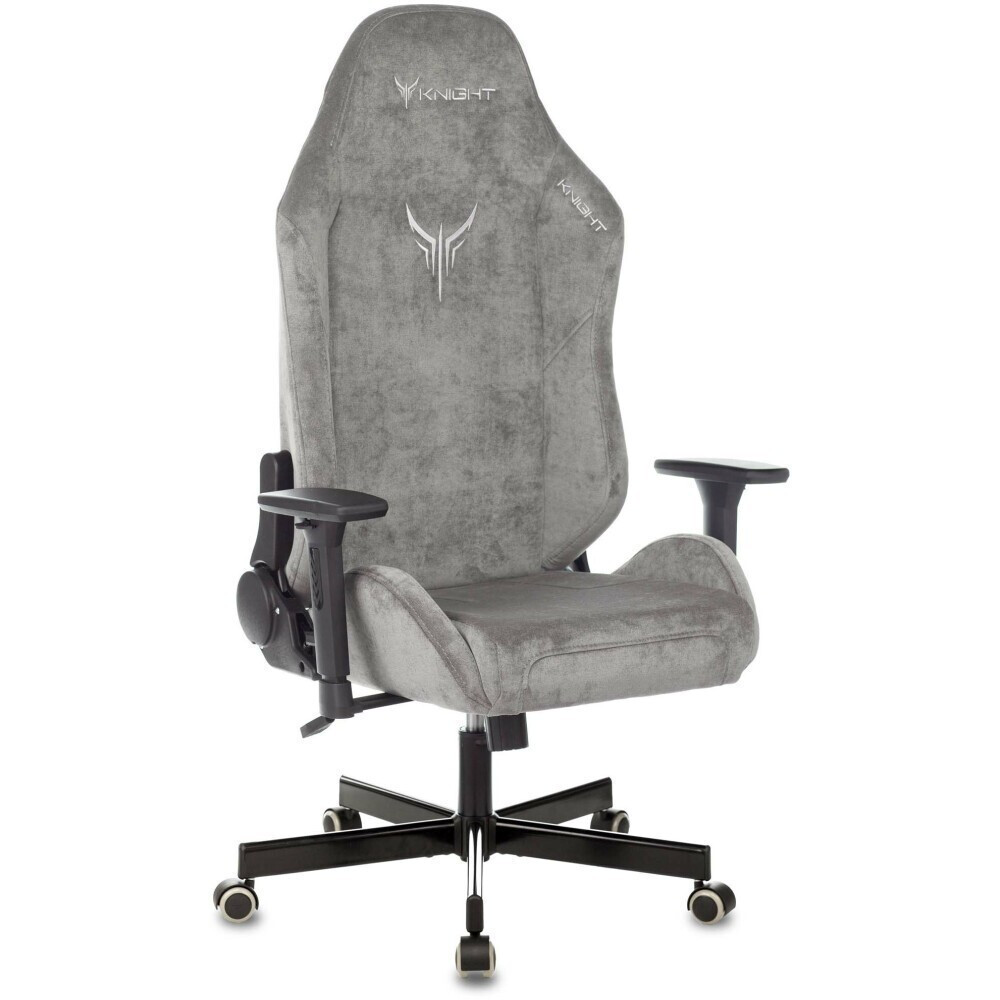 Игровое кресло Бюрократ Knight N1 Fabric Grey — изображение 2