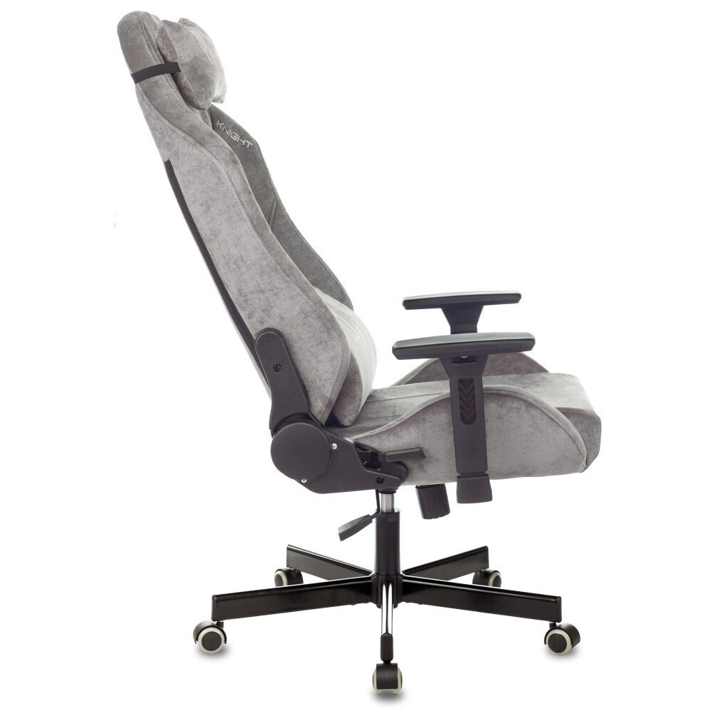 Игровое кресло Бюрократ Knight N1 Fabric Grey — изображение 4