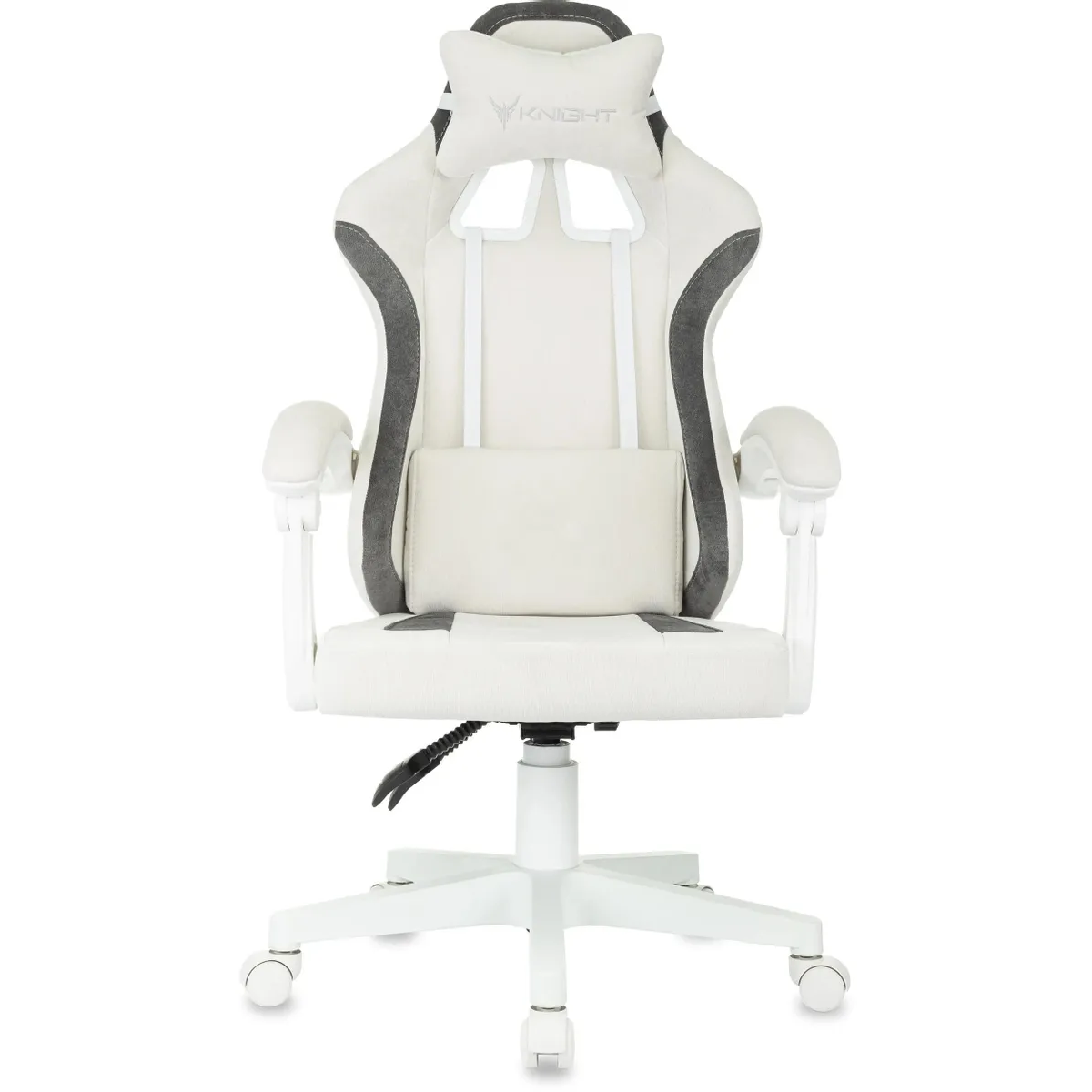 Игровое кресло Бюрократ Knight Wolf White/Grey — изображение 6