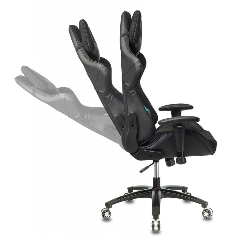Игровое кресло Бюрократ Viking 4 AERO Black — изображение 7
