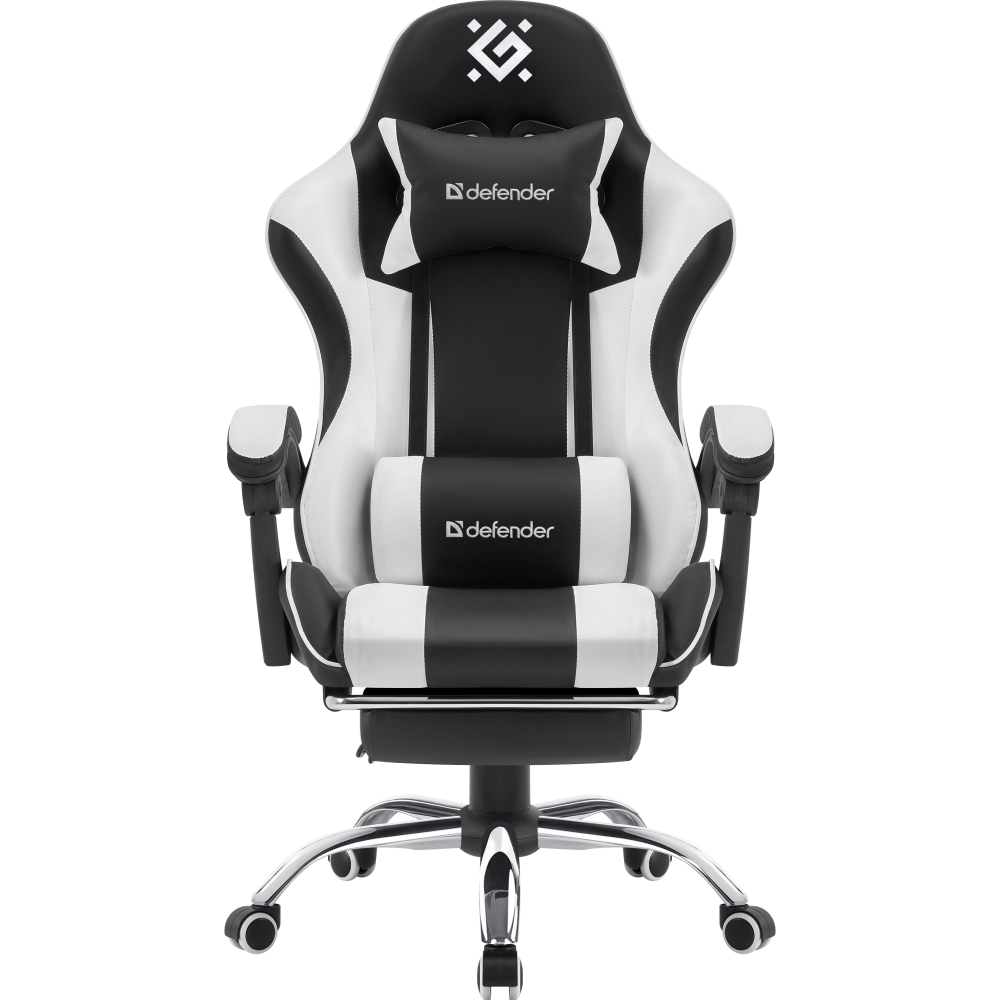 Игровое кресло Defender Tios Black/White