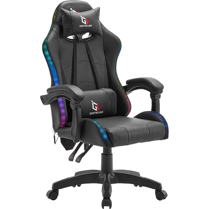 Игровое кресло GameLab TETRA RGB Black
