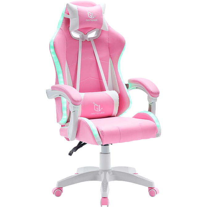 Игровое кресло GameLab TETRA RGB Pink