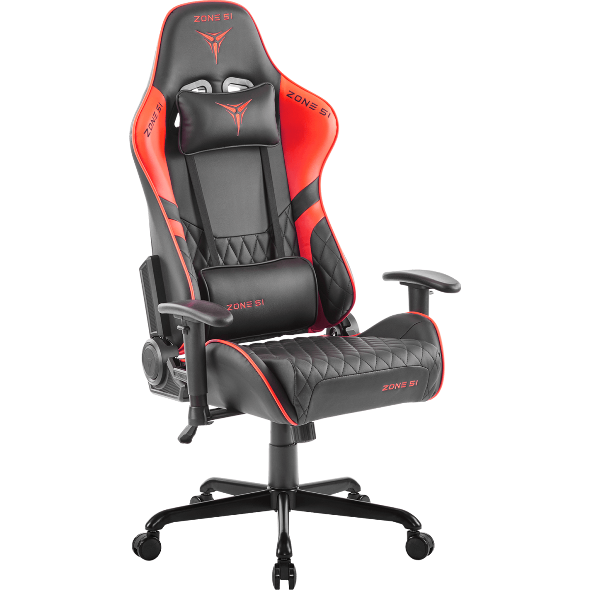 Игровое кресло ZONE 51 CLUBPOINT Black/Red
