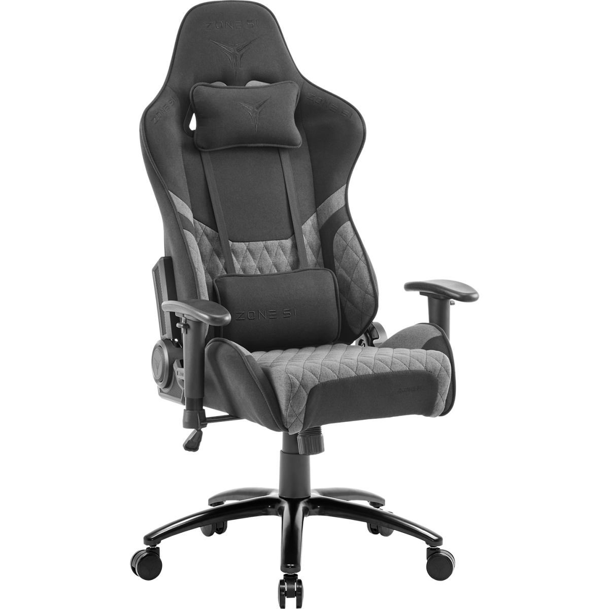 Игровое кресло ZONE 51 CLUBPOINT X-Weave Grey