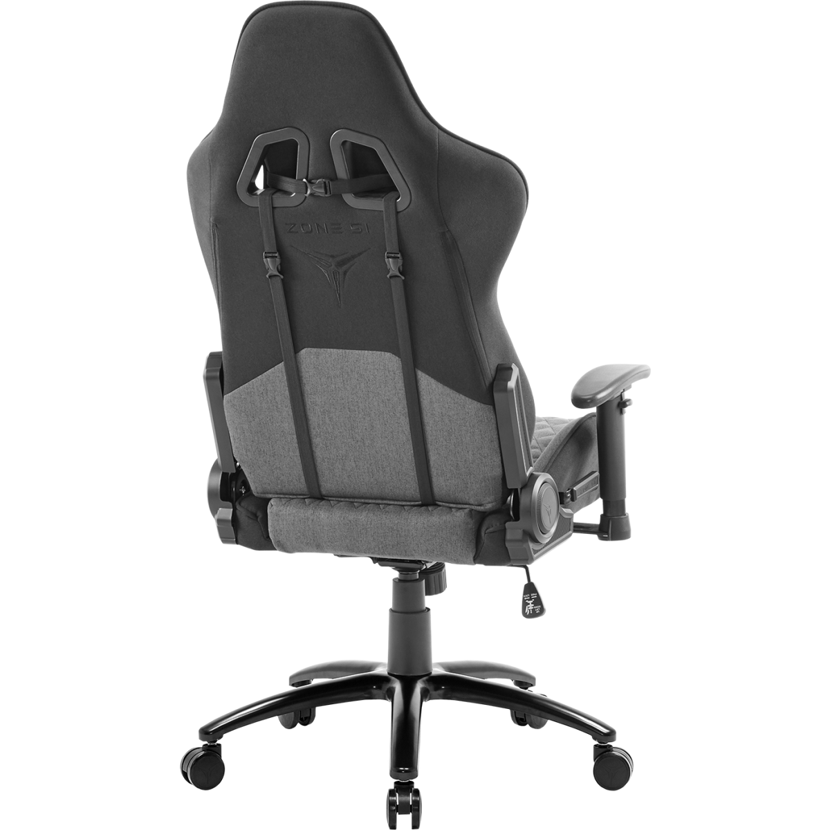 Игровое кресло ZONE 51 CLUBPOINT X-Weave Grey — изображение 4