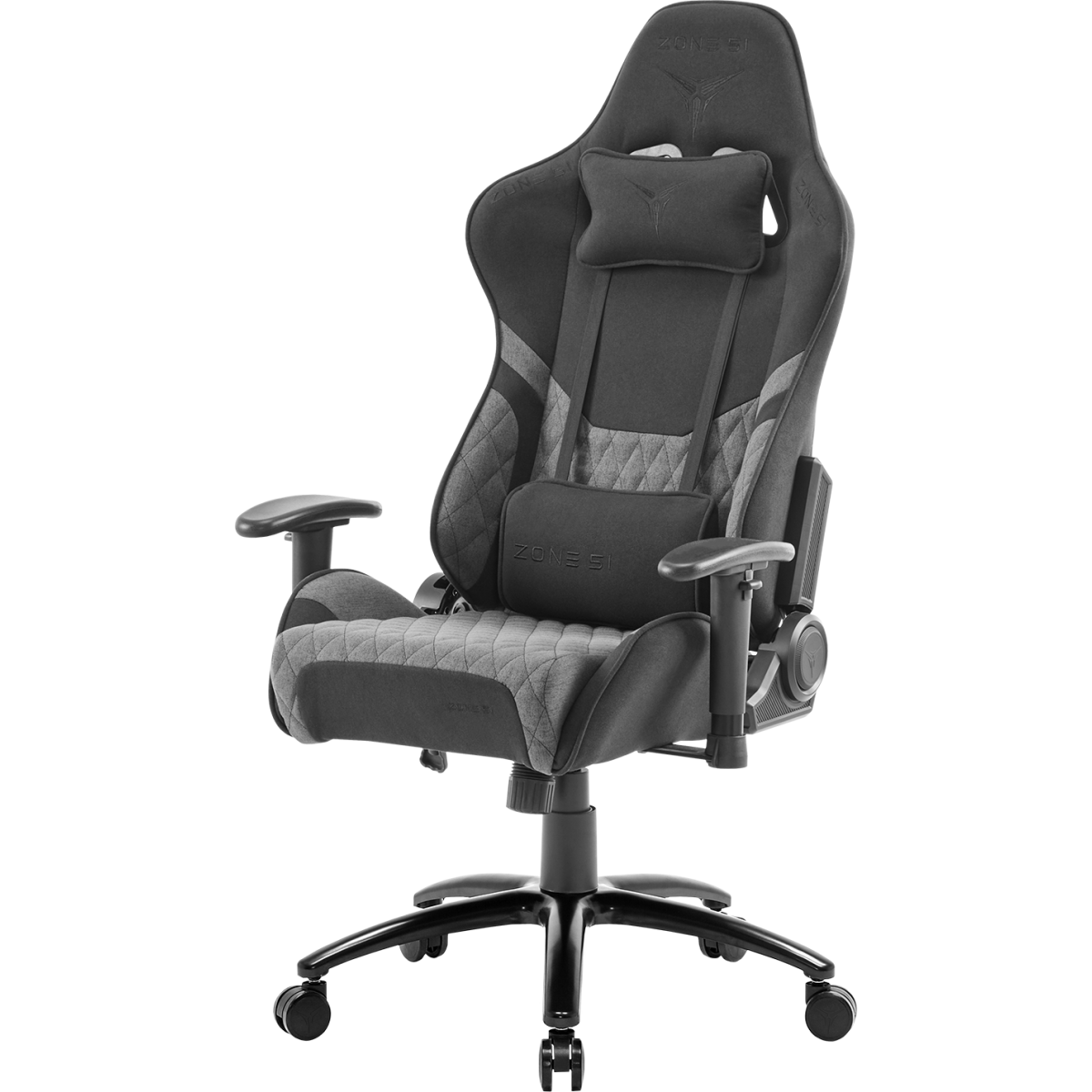 Игровое кресло ZONE 51 CLUBPOINT X-Weave Grey — изображение 5