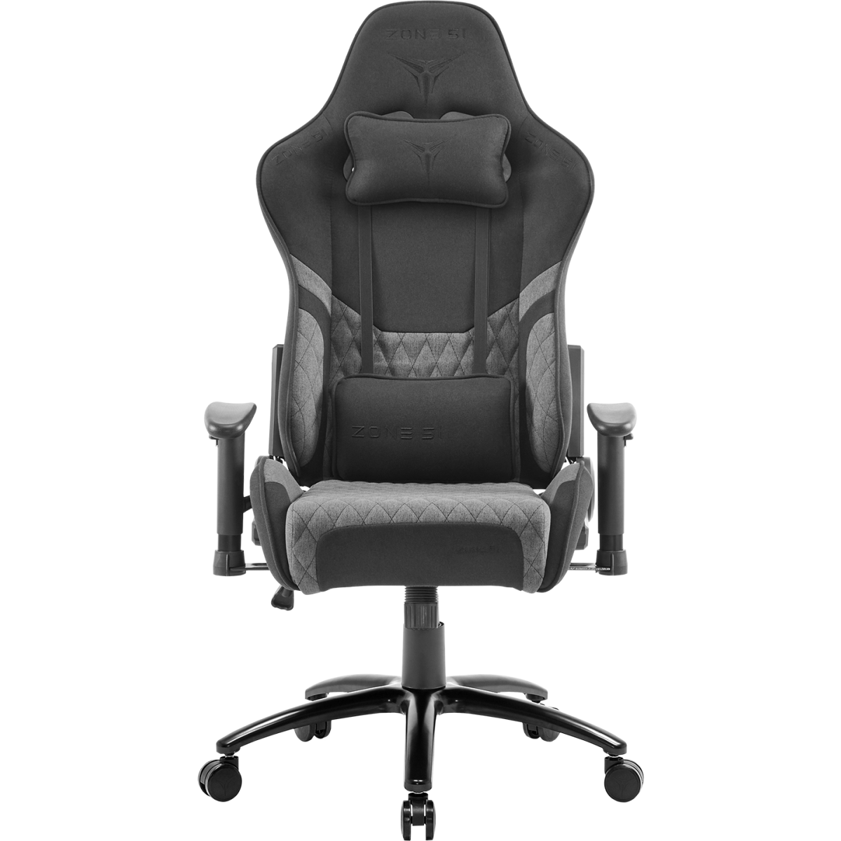 Игровое кресло ZONE 51 CLUBPOINT X-Weave Grey — изображение 6