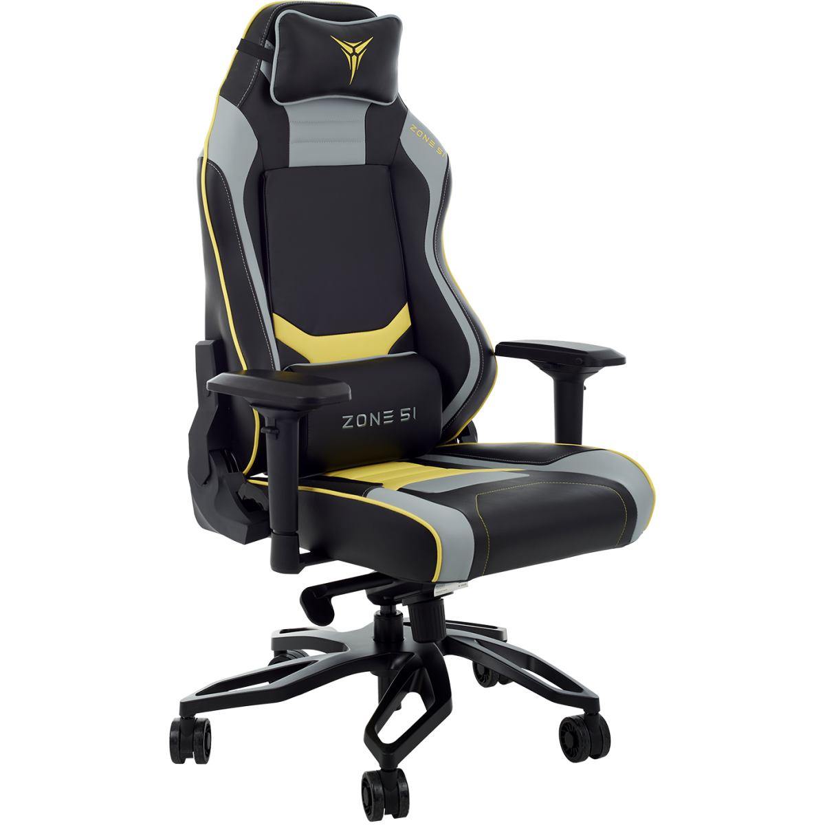 Игровое кресло ZONE 51 Cyberpunk Yellow/Grey