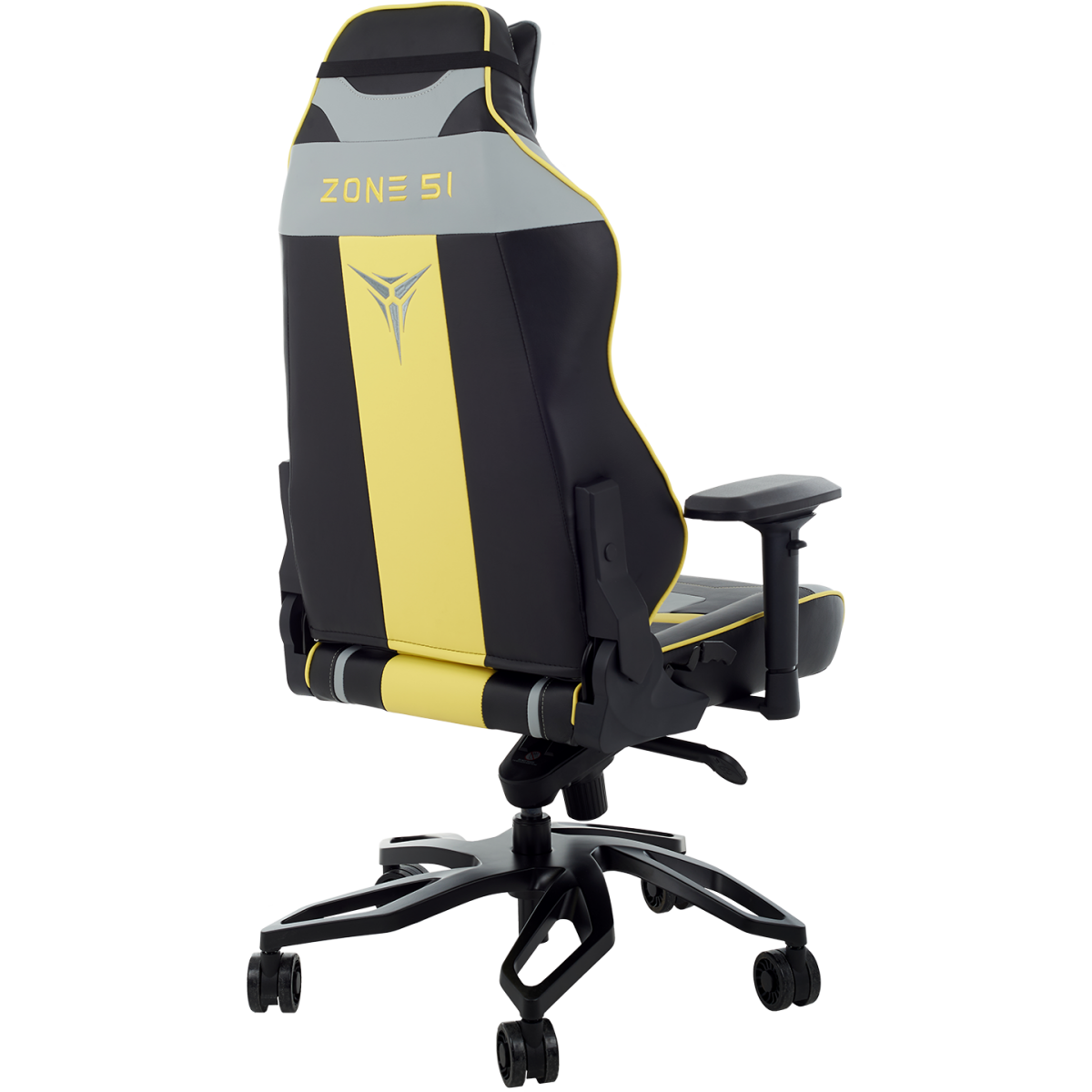 Игровое кресло ZONE 51 Cyberpunk Yellow/Grey — изображение 4