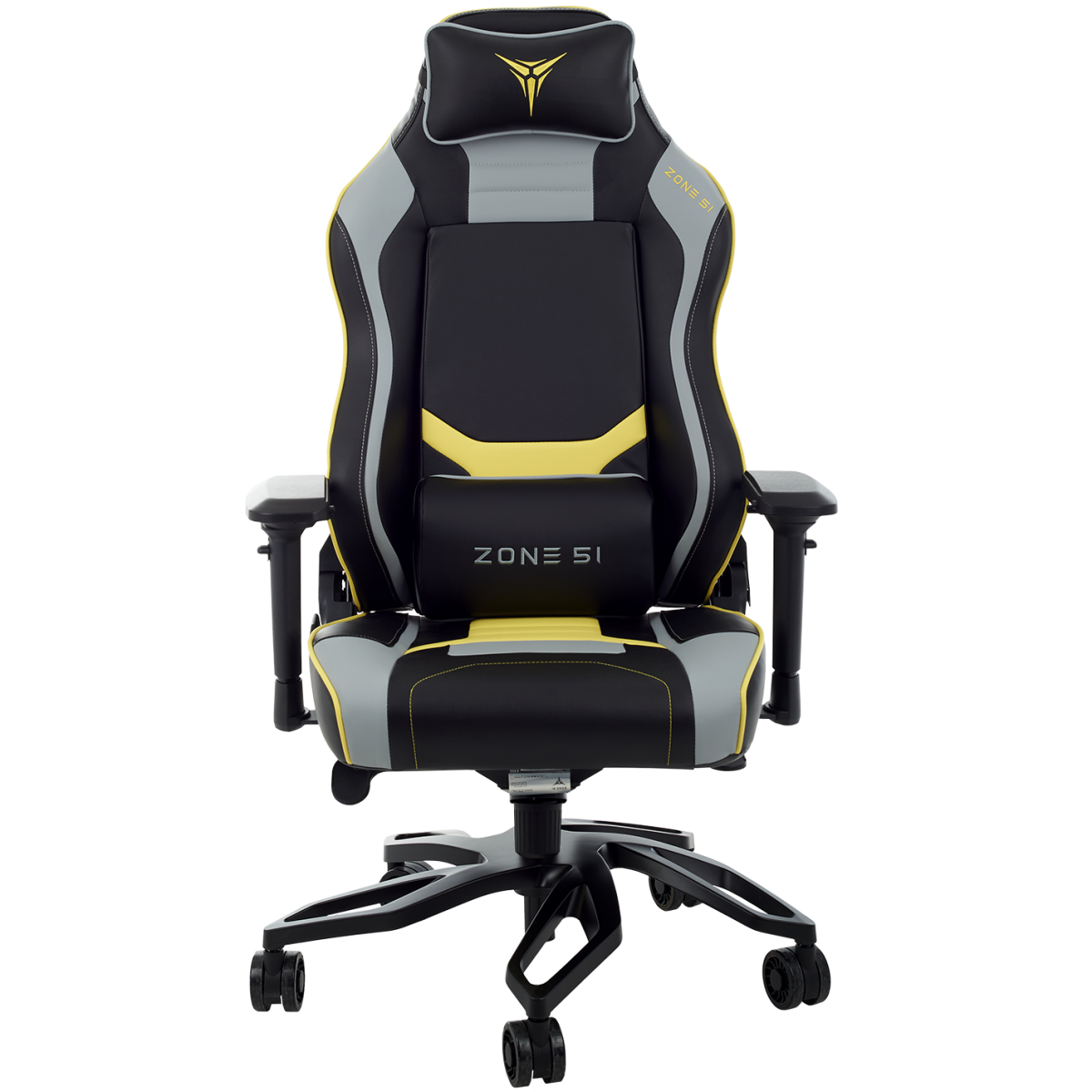 Игровое кресло ZONE 51 Cyberpunk Yellow/Grey — изображение 5