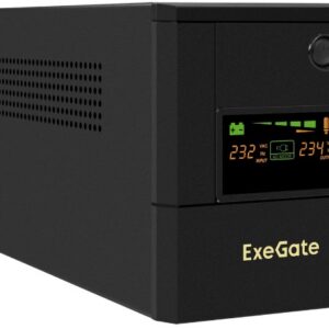 Источник бесперебойного питания Exegate Smart LB-2000.LCD.AVR.4SH