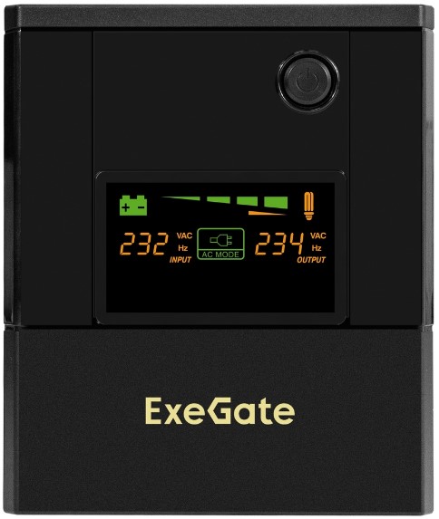 Источник бесперебойного питания Exegate Smart LB-2000.LCD.AVR.4SH — изображение 2