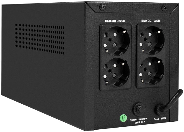 Источник бесперебойного питания Exegate Smart LB-2000.LCD.AVR.4SH — изображение 4