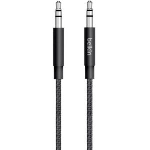 Кабель 3.5 Jack (M) - 3.5 Jack (M), 1.2м, Belkin AV10164bt04-BLK