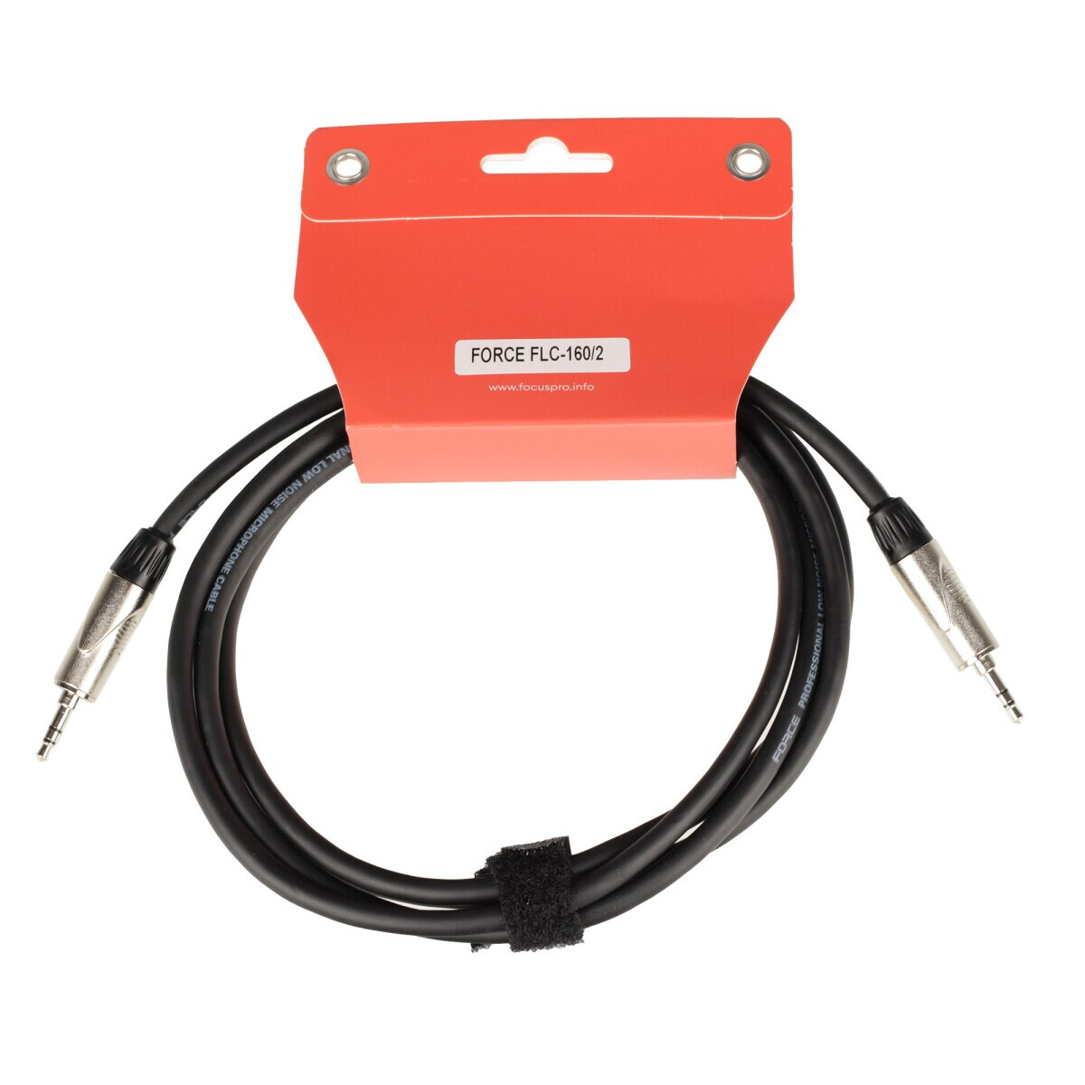 Кабель 3.5 Jack (M) - 3.5 Jack (M), 2м, FORCE FLC-160 — изображение 2