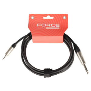 Кабель 3.5 Jack (M) - 6.3 Jack (M), 2м, FORCE FLC-150