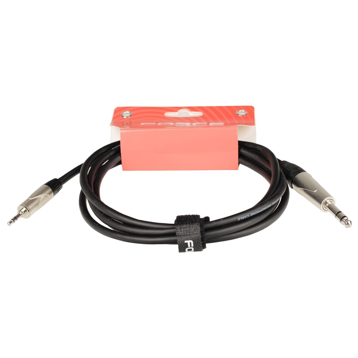 Кабель 3.5 Jack (M) - 6.3 Jack (M), 2м, FORCE FLC-150 — изображение 3