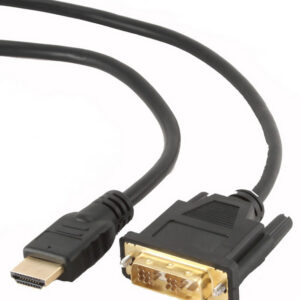 Кабель интерфейсный HDMI-DVI Cablexpert CC-HDMI-DVI-7.5MC