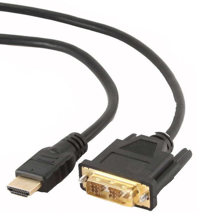 Кабель интерфейсный HDMI-DVI Cablexpert CC-HDMI-DVI-7.5MC