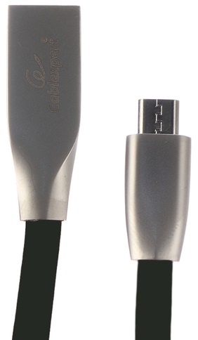 Кабель интерфейсный USB 2.0 Cablexpert CC-G-mUSB01Bk-0.5M