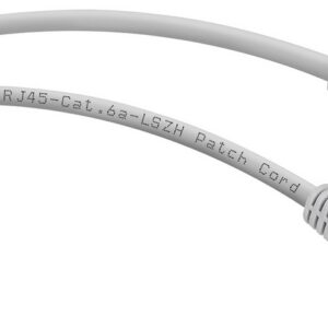 Кабель патч-корд SSTP 6a кат. 3м Cabeus PC-SSTP-RJ45-Cat.6a-3m-LSZH