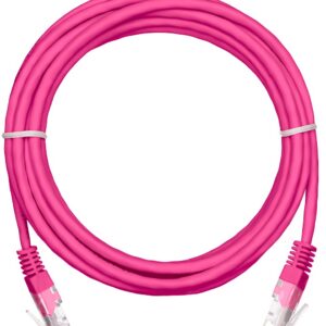 Кабель патч-корд U/UTP 5e кат. 0.5м Netlan EC-PC4UD55B-BC-PVC-005-PK-10