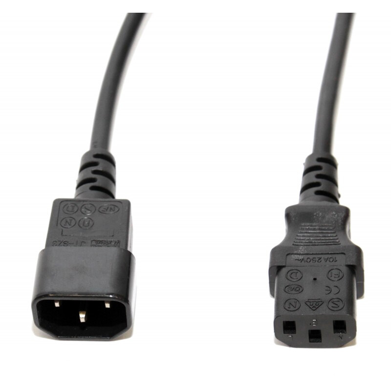 Кабель питания C13 - C14, 3м, 5bites PC107-30A — изображение 2