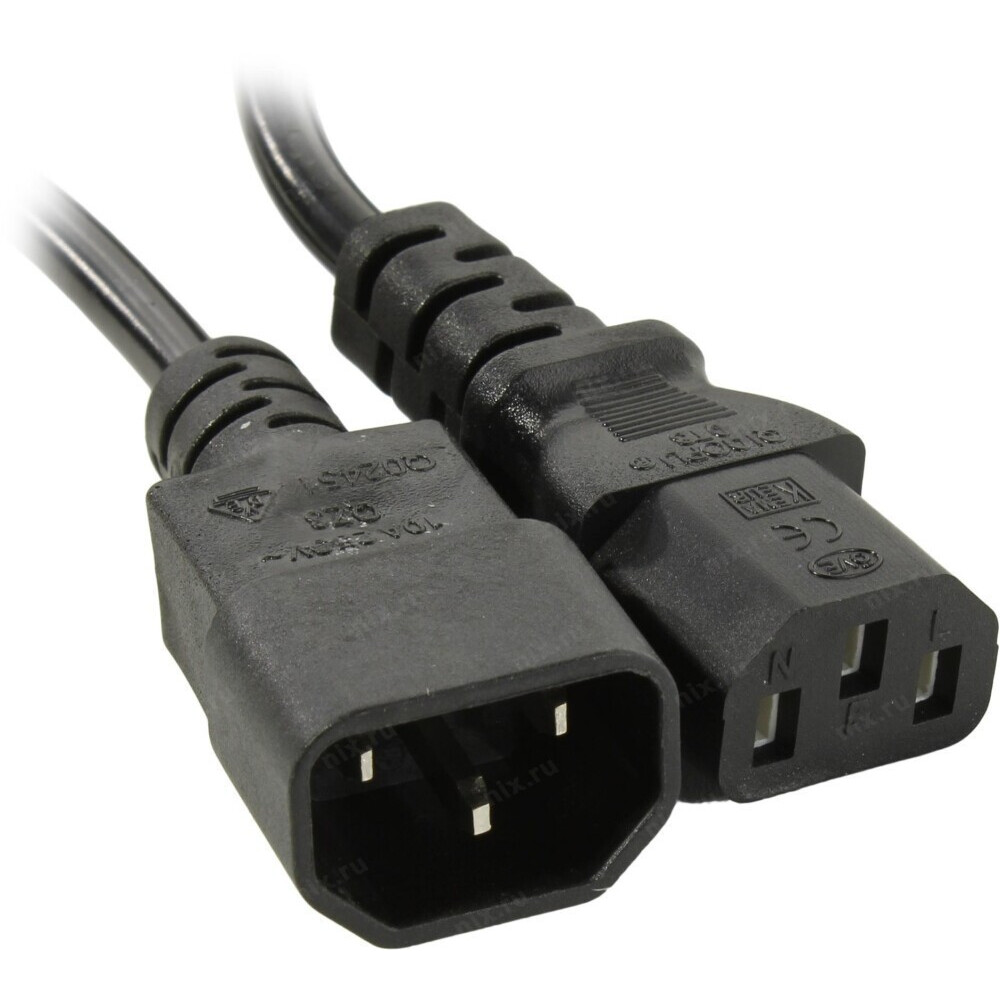 Кабель питания C13 - C14, 3м, 5bites PC107-30A — изображение 3