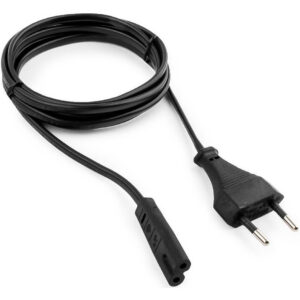 Кабель питания CEE 7/16 - C7, 1.8м, Cablexpert PC-184-VDE-1.8М