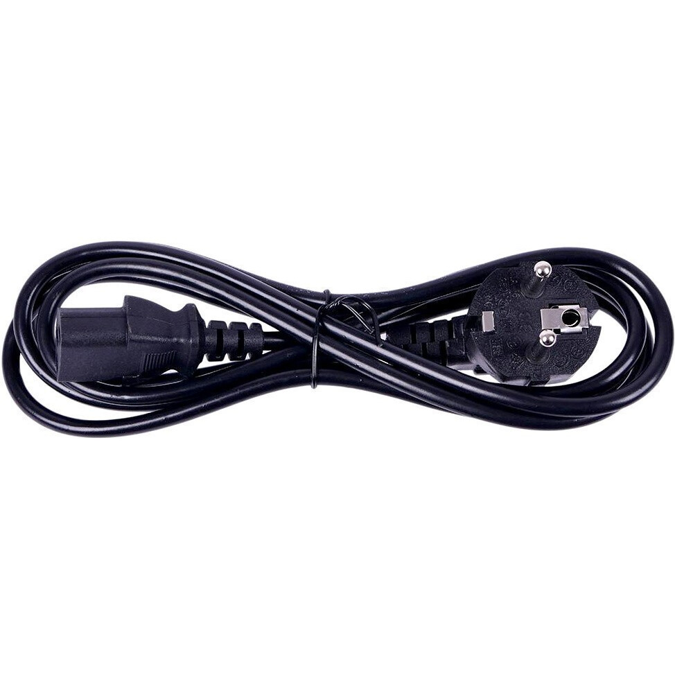 Кабель питания Schuko - C13, 1.8м, AOpen ACE021-1.8M