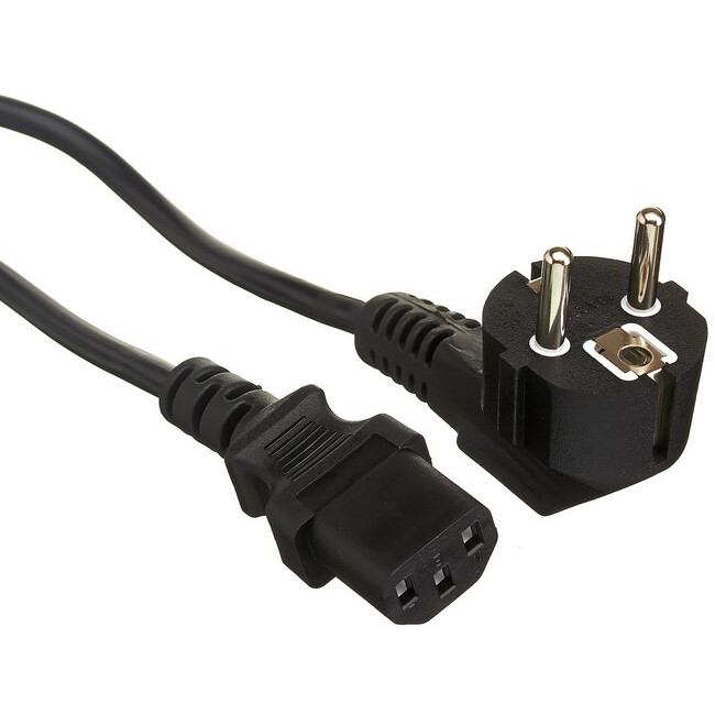 Кабель питания Schuko - C13, 1м, ExeGate EX297794RUS