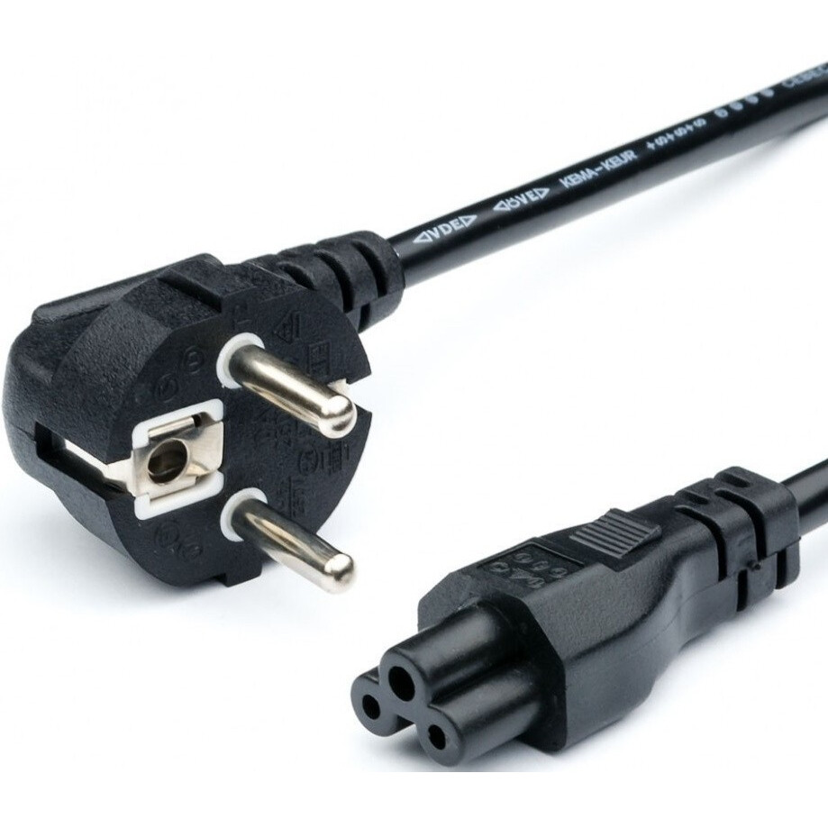 Кабель питания Schuko - C5, 1.8м, GoPower 00-00024056