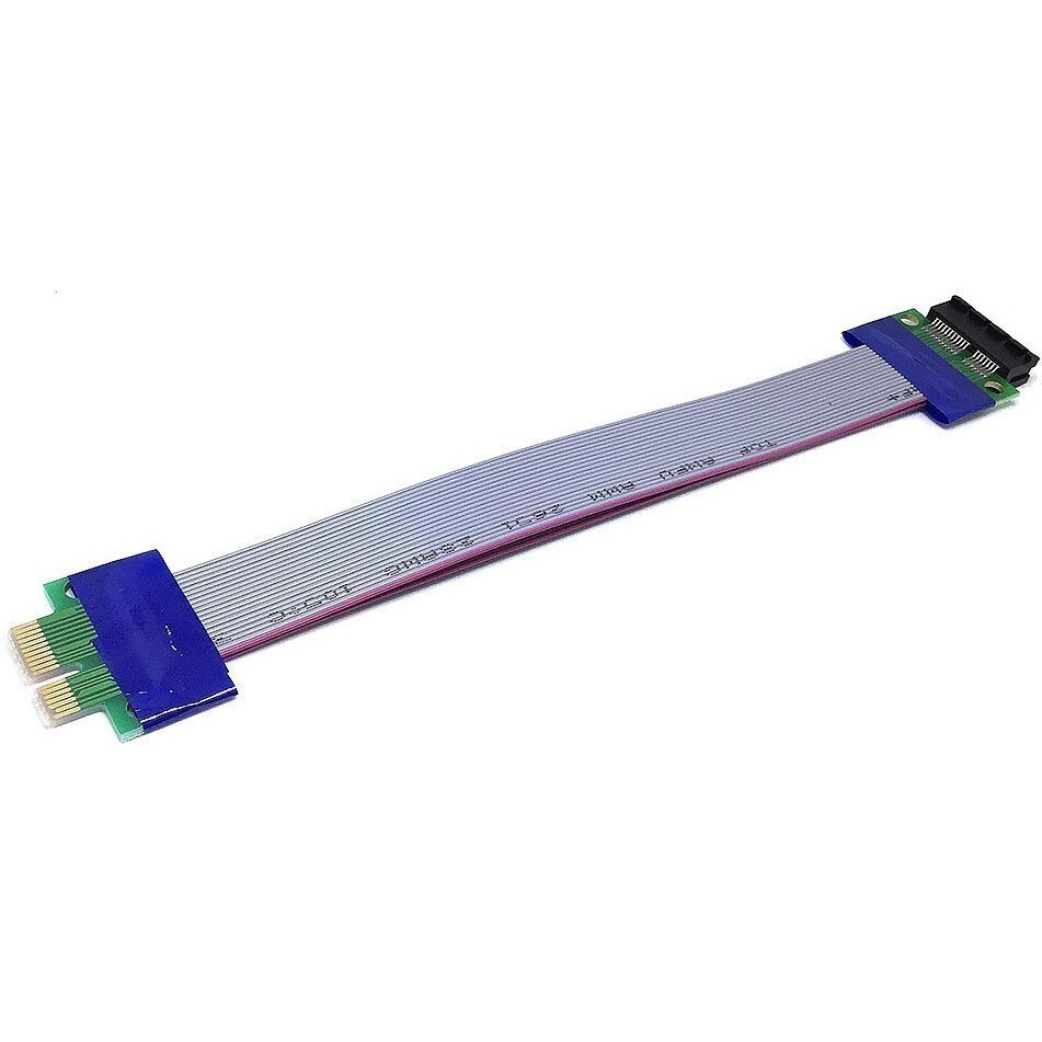 Кабель удлинительный PCI-E x1 - PCI-E x1, 0.2м, Espada EPCIEM-PCIEF18r — изображение 2