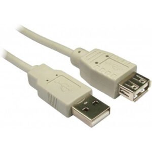 Кабель удлинительный USB A (M) - USB A (F), 1.8м, KS-IS KS-455-2