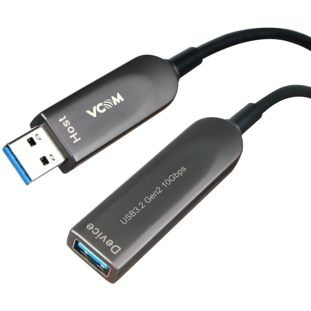 Кабель удлинительный USB A (M) - USB A (F), 10м, VCOM D3730-10.0 — изображение 3
