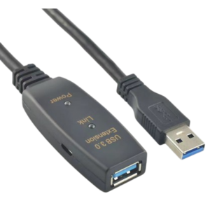 Кабель удлинительный USB A (M) - USB A (F), 20м, KS-IS KS-776-20